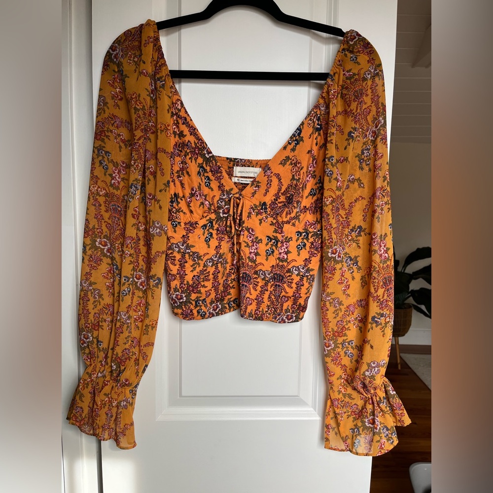 Urban outfitters paisley top